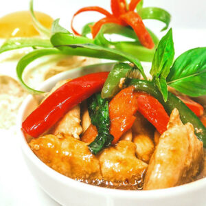 10. Ribbe i thai basilikum