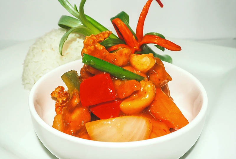 23. Kjøtt i mangosaus